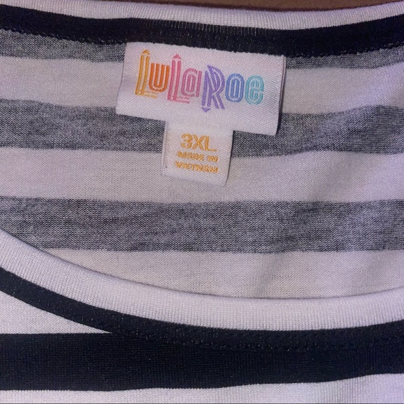 LULAROE Women’s Black and White Classic - Picture 6 of 8